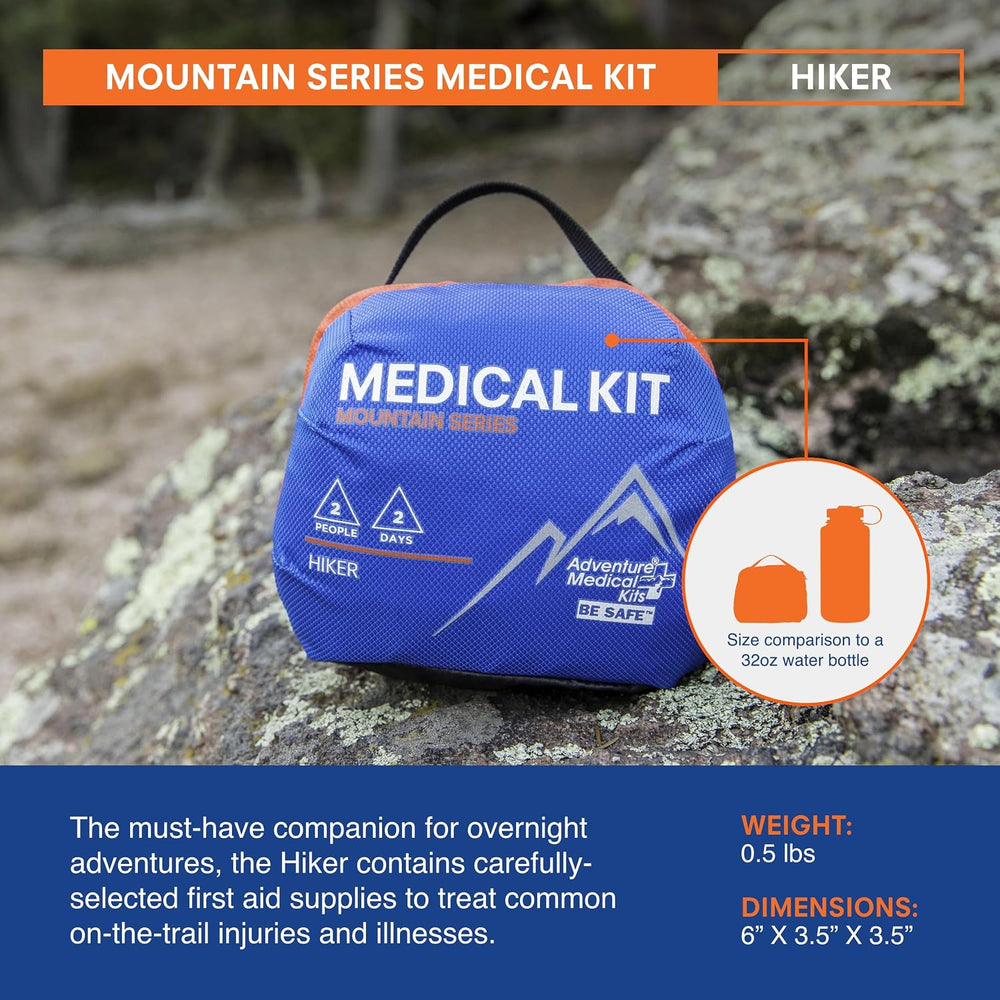 Adventure Medical Kits Mountain Series Medical Kit - Hiker - Emergency Medica...
