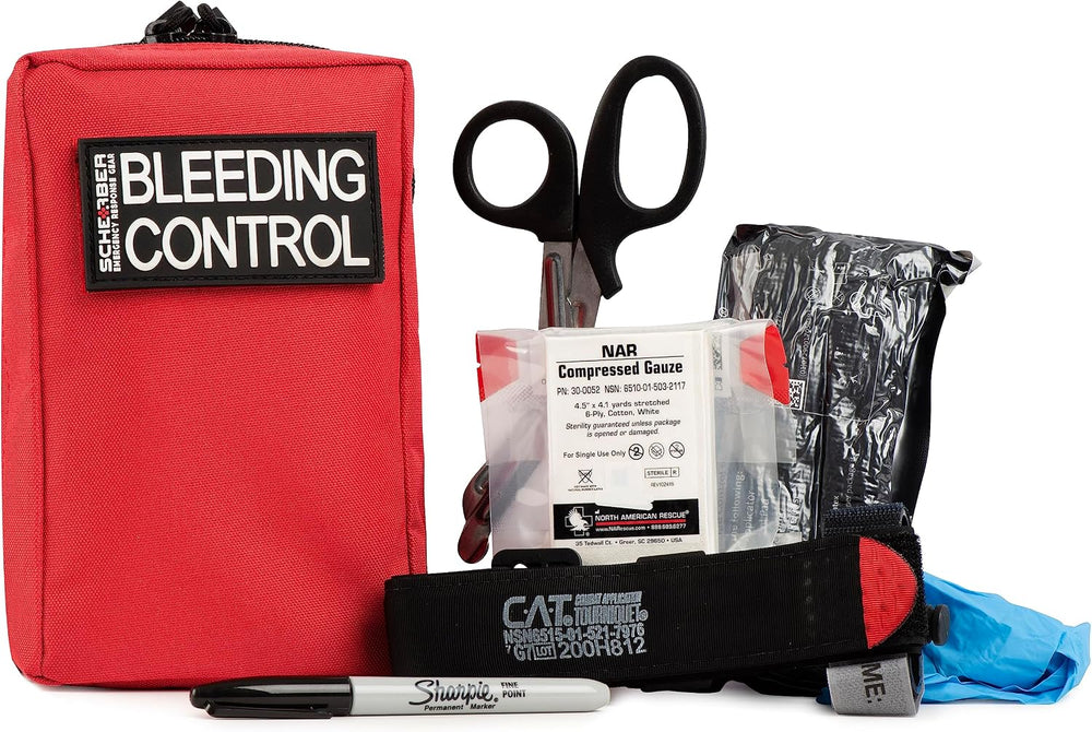 Scherber Public Access Bleeding Control Kit | Trauma Equipment, First Aid Sup...