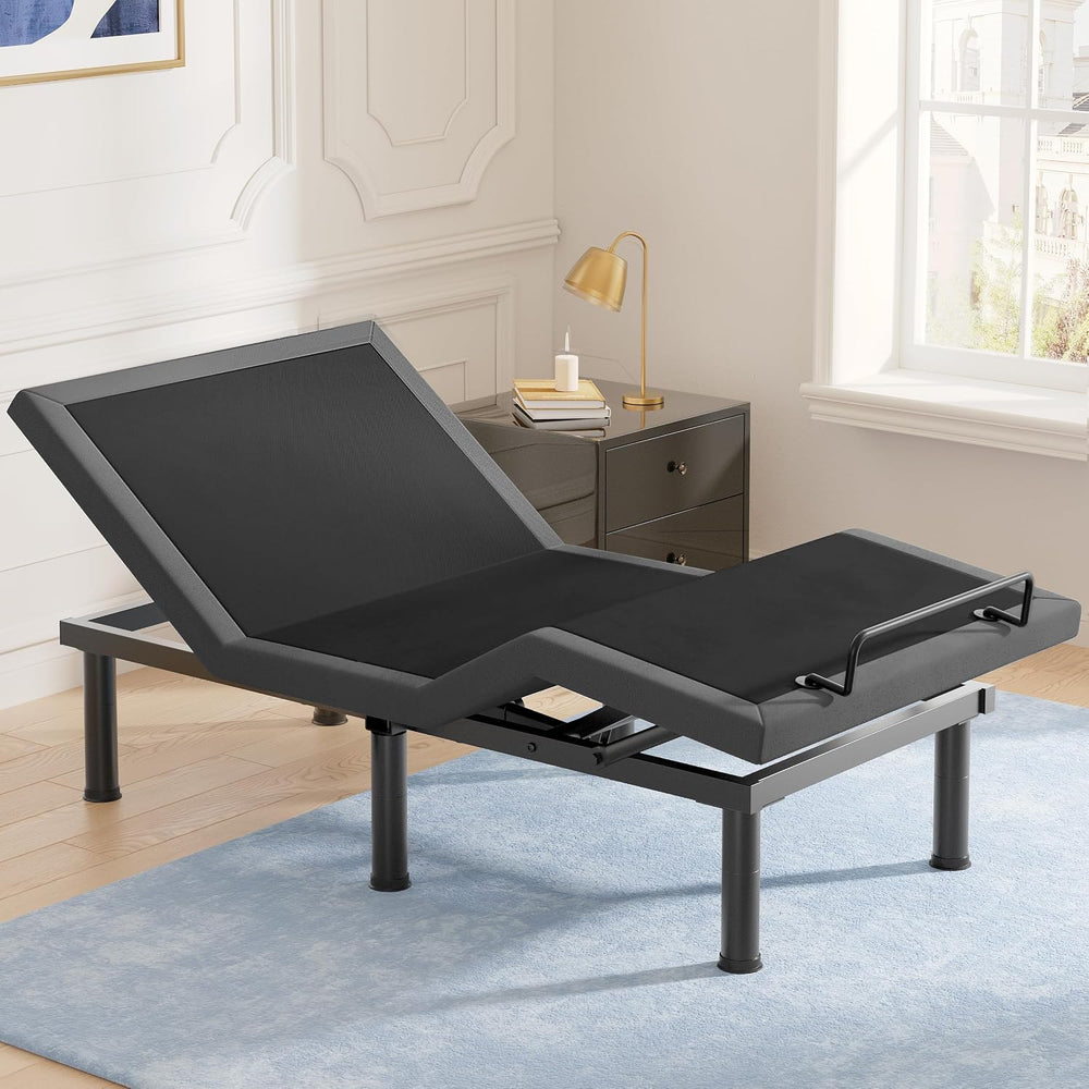 Tami Tami T450 Adjustable Bed Frame Twin XL with Remote, Ergonomic Adjustable...