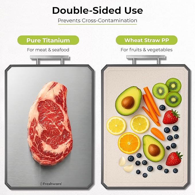 Freshware Titanium Cutting Board