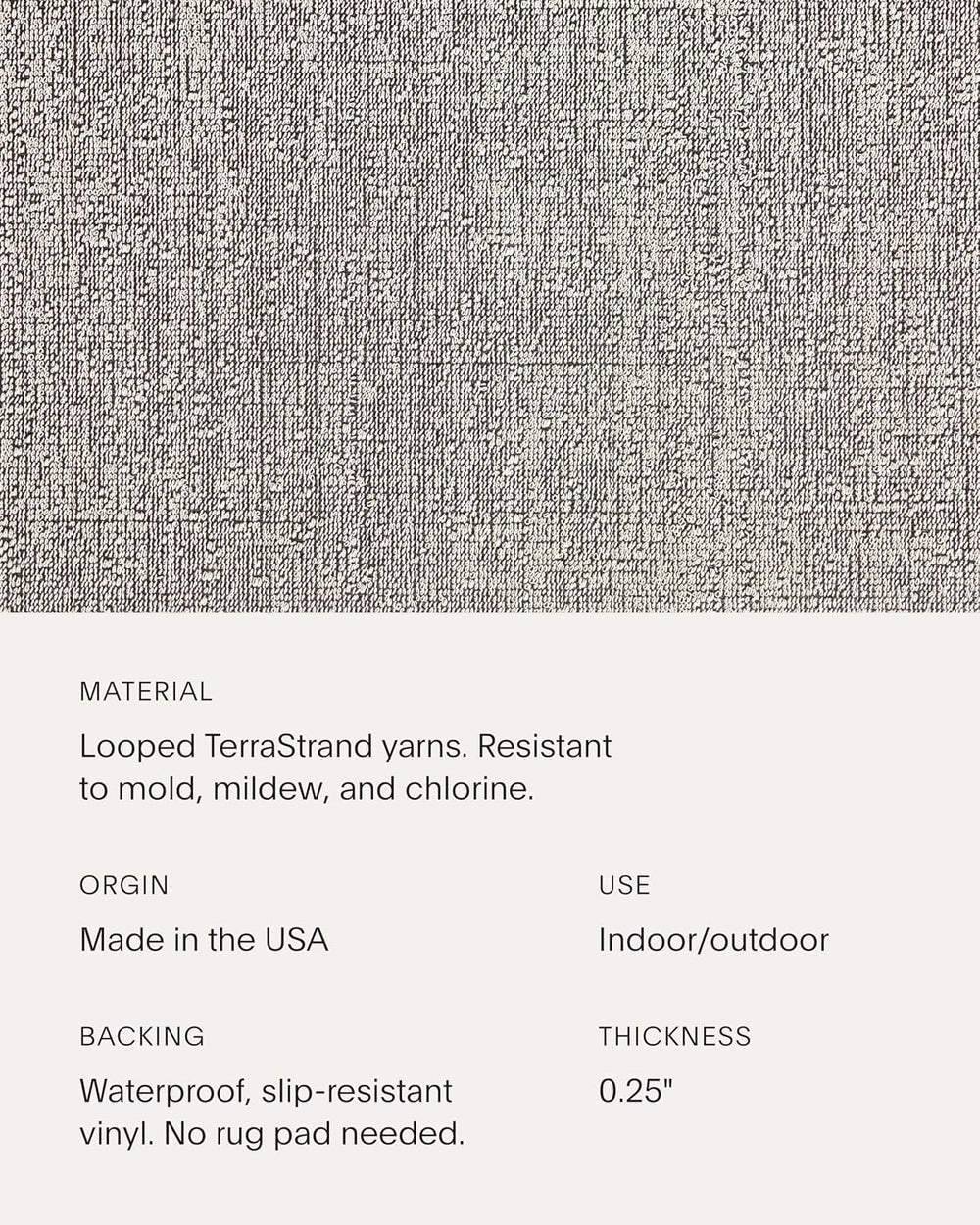 Chilewich Solid Shag Mat