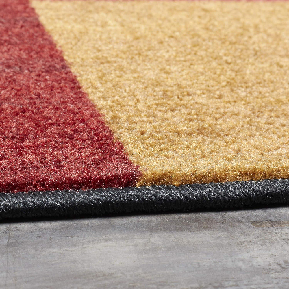 Mohawk Home Alliance Modern Geometric 5' x 8' Area Rug - Red - Perfec...
