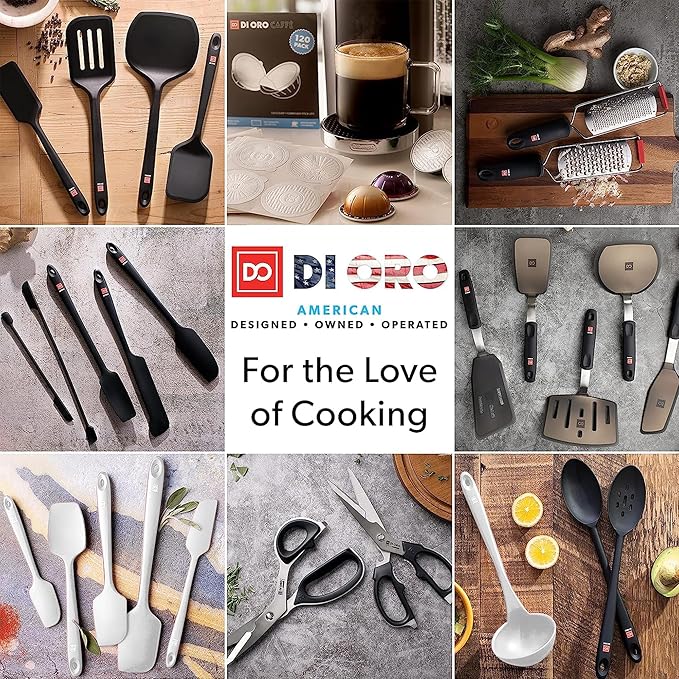 DI ORO Silicone Spatula Set