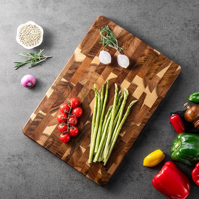 James.F Wood Cutting Board for Kitchen