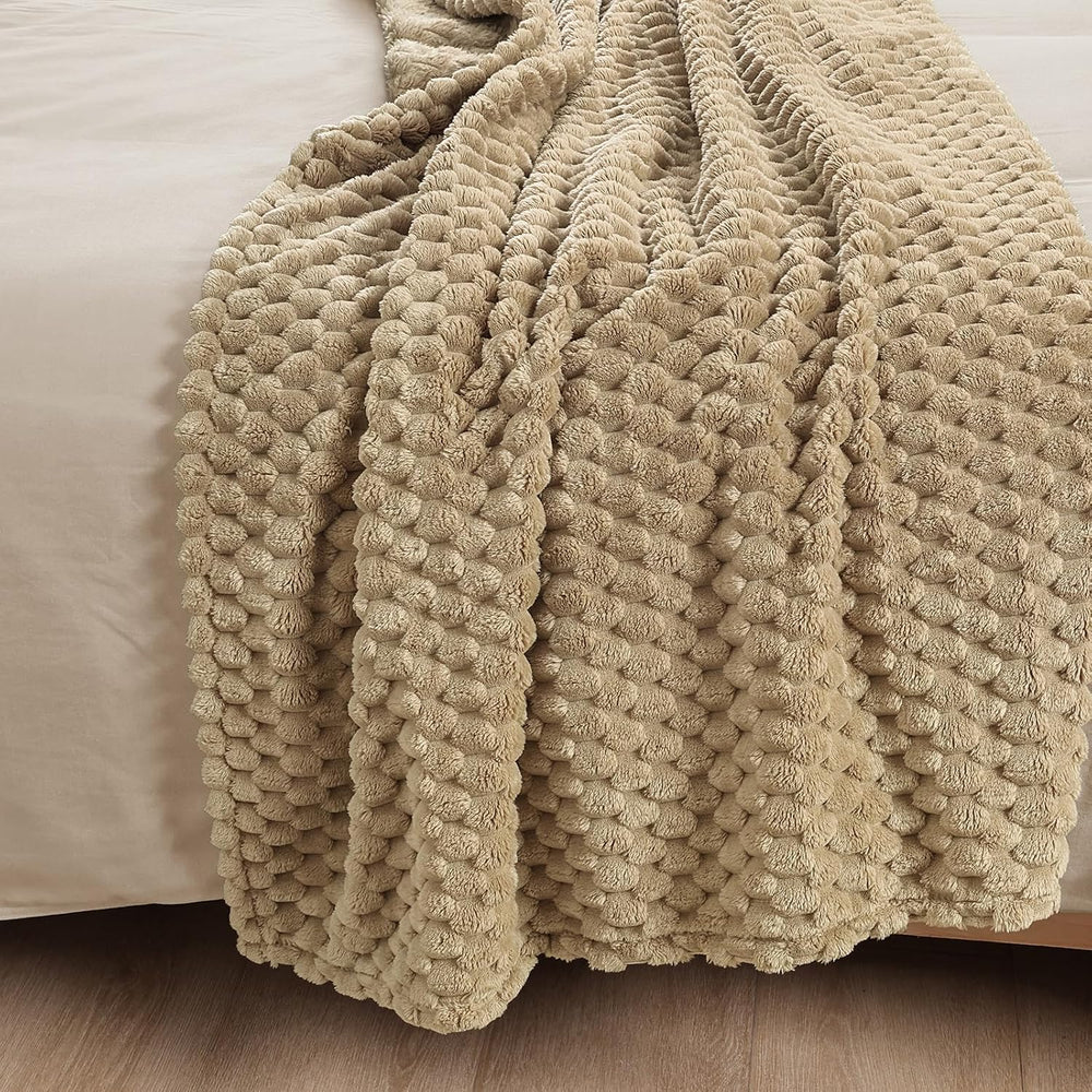 PHF Soft Fleece Blanket King Size, 340GSM Warm & Plush, 108"x90"...