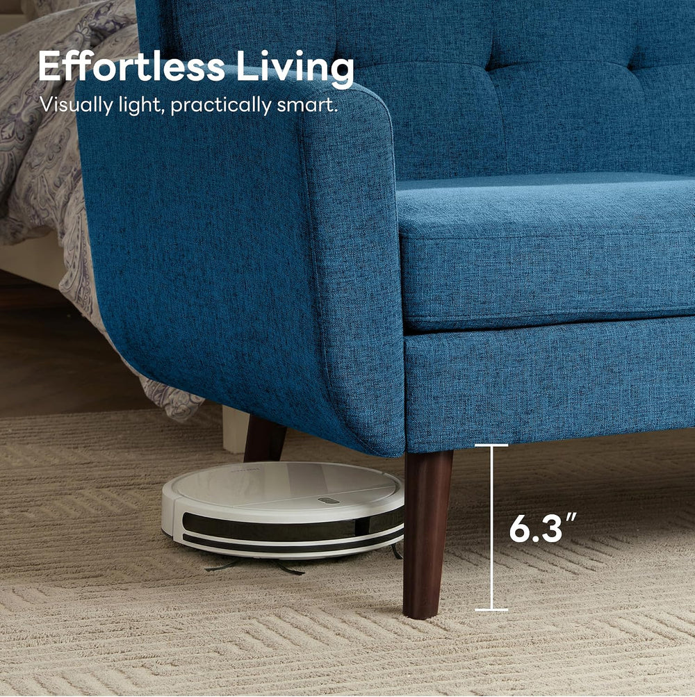 Tbfit 65" W Loveseat Sofa, Mid Century Modern Decor Love Seat Sofas and ...