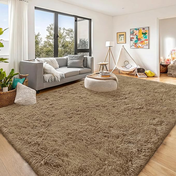 OLANLY 8x10 Machine Washable Large Area Rugs