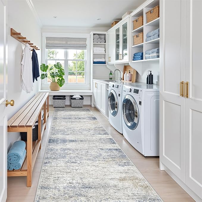 Kitchen Runner Rugs Non Skid Washable