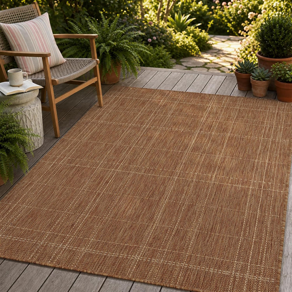 PADOOR-Outdoor Rug-Patio Rug 4x6 ft Polypropylene Indoor Outdoor Rugs Outdoor...