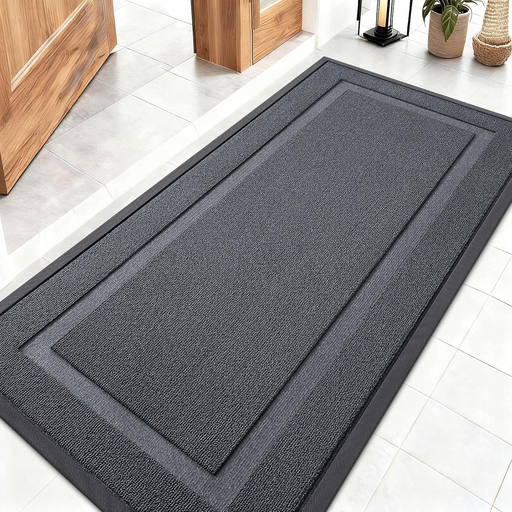 OLANLY Front Door Mat Indoor Outdoor Entrance, Waterproof All-Season,