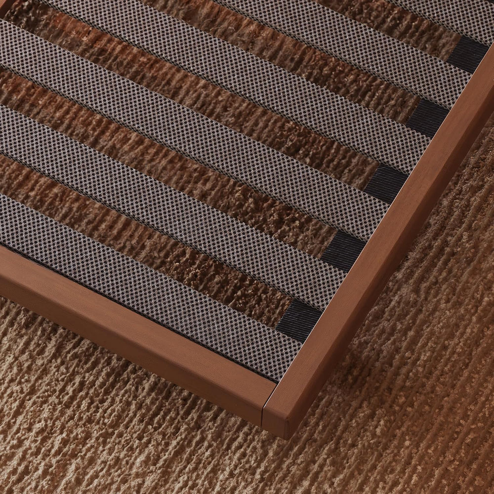 homary Japanese Style Queen Floor Bed Frame, 6.3" Low Profile Tatami Pla...