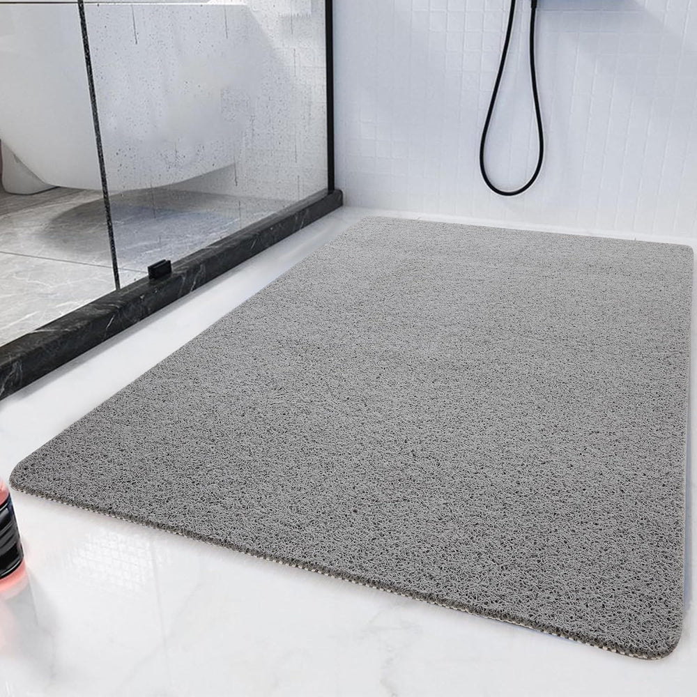 HOMBYS 58 x 44 Extra Large Shower Mat for Shower Stall Tub, Non Slip Bath Mat...
