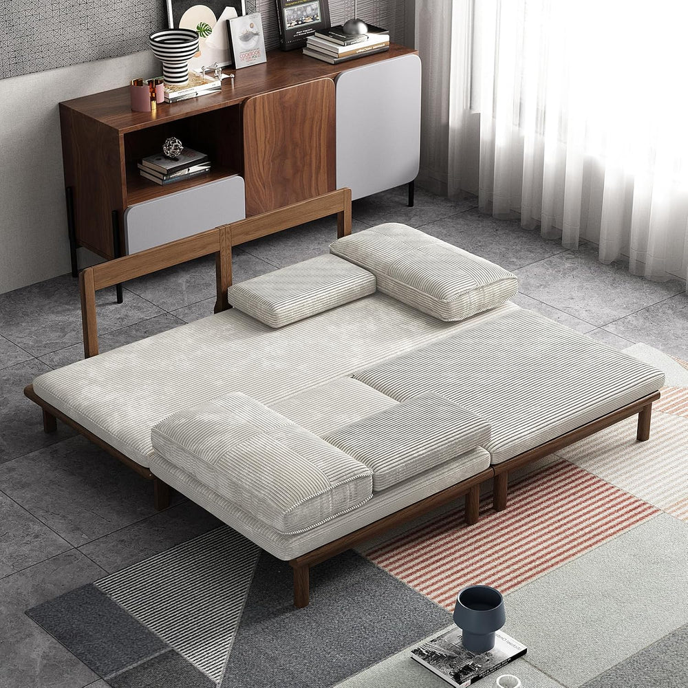 Lartis 78.7" Sofa Bed, Sleeper Pull Out Couch, Modern Couch Convertible ...