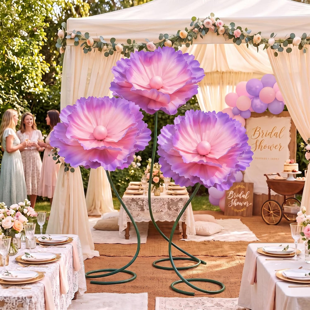 3 PCS 5ft Giant Artificial Flower for Wedding & Birthday Party