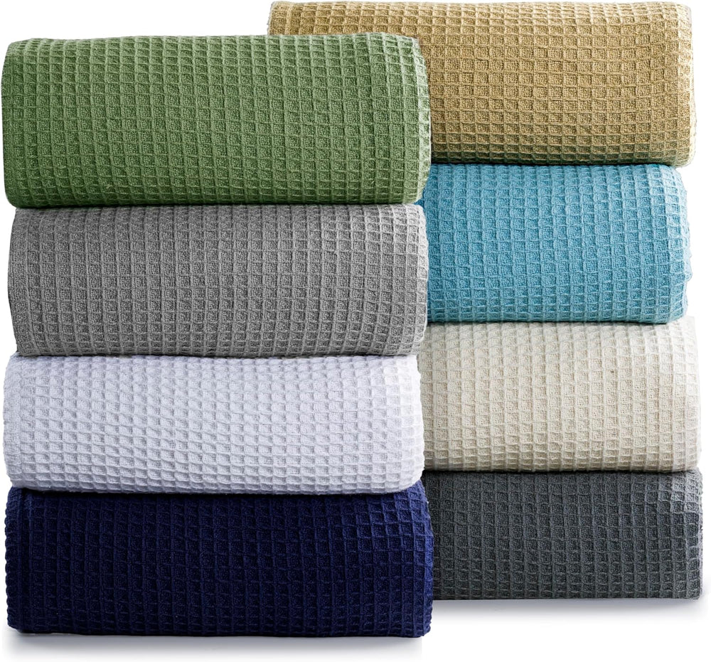 100% Cotton Blanket all Seasons Twin Size, Khakhi, 60x90 Inches