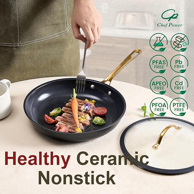 Chef Power Ceramic Cookware Sets, Cookware Set