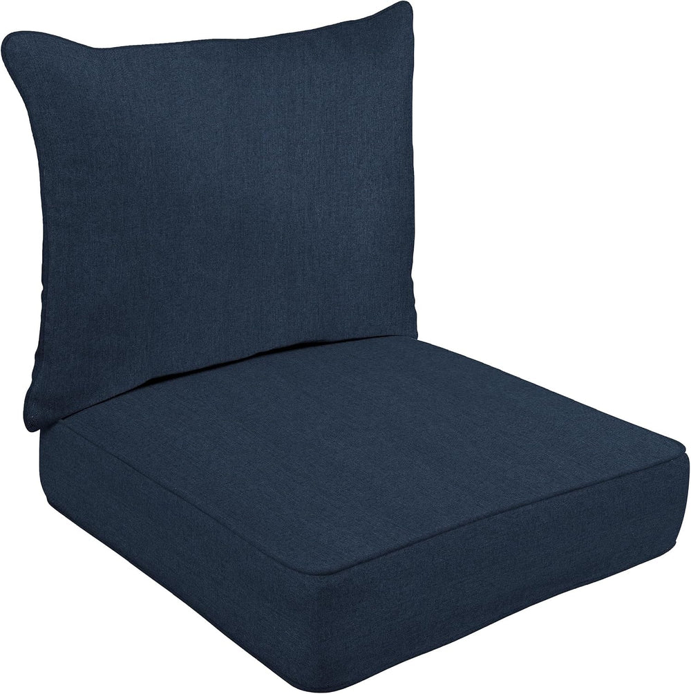 Honeycomb Outdoor Sunbrella Deep Seat Cushion Set, 25 x 25