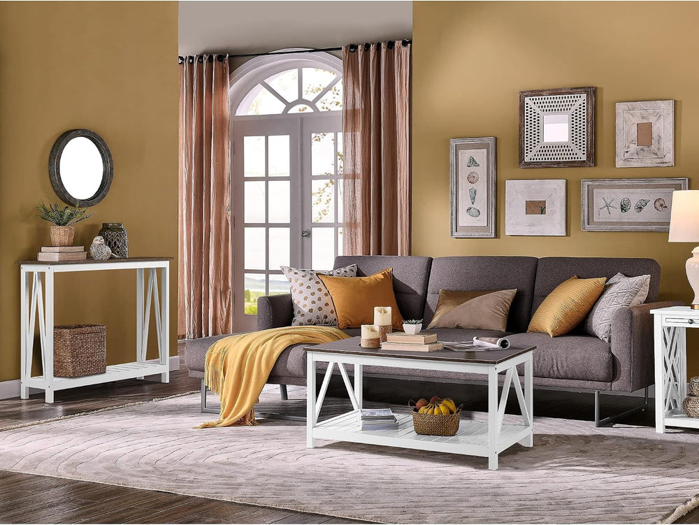 ChooChoo Farmhouse Console Table, Narrow Sofa Table for Entryway, 40 Inch | R...