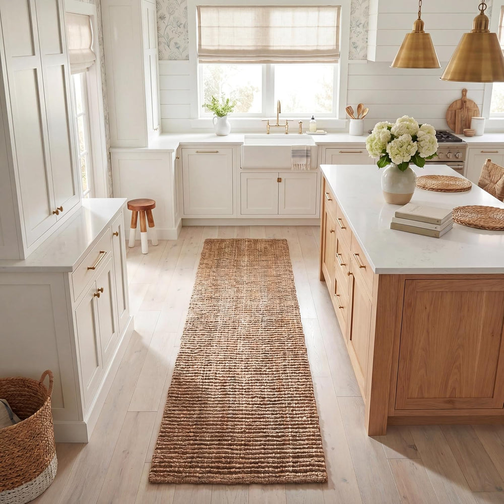 SAFAVIEH Natural Fiber Collection Runner Rug - 2'6" x 8', Natura...