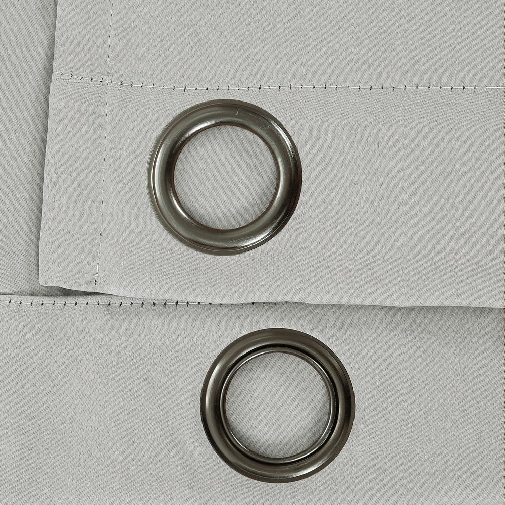 Lush Decor Insulated Grommet Blackout Window Curtain Panels, Pair, 52" W...