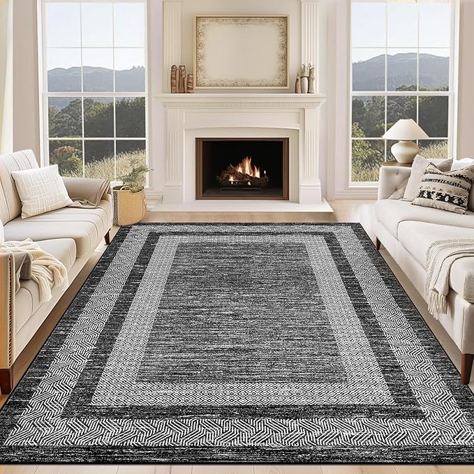GarveeHome Extra Large Area Rug 10x13 Modern Geometric Rug