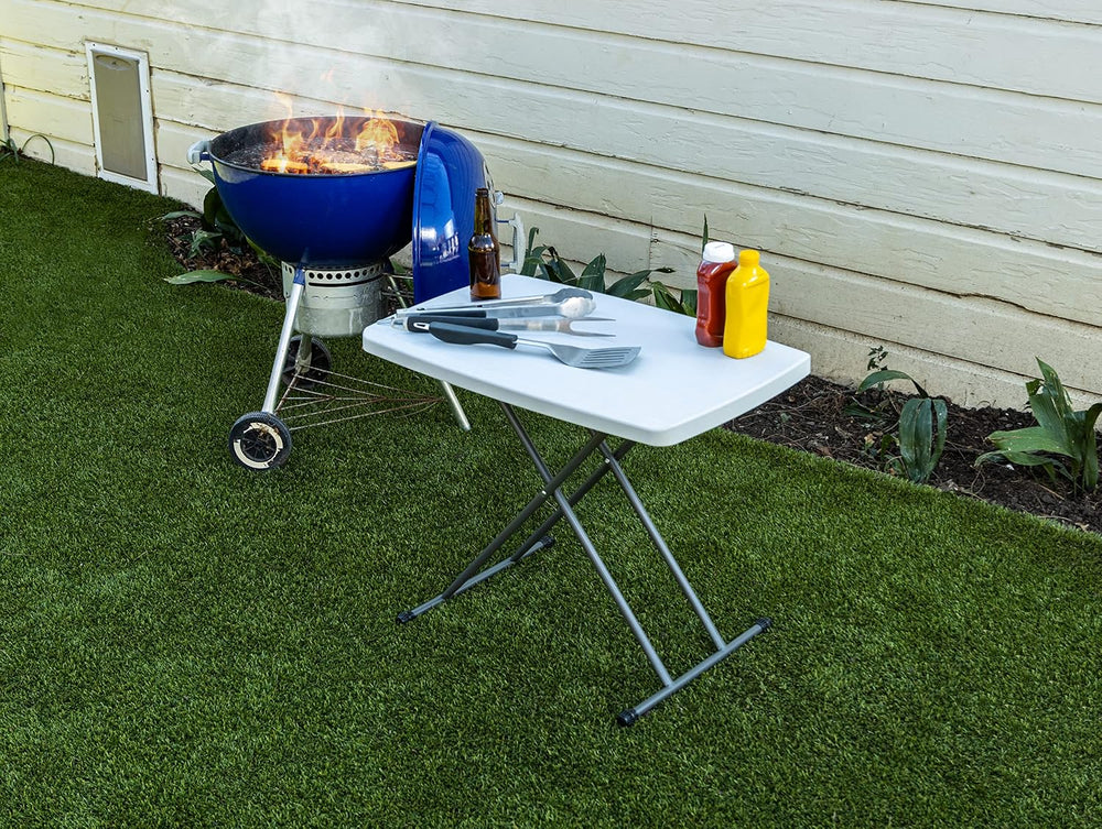 Iceberg IndestrucTable Classic Personal Folding Table, Platinum, 30' x 20...