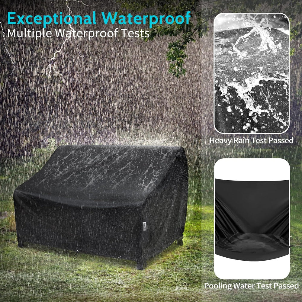 Patio Couch Cover Waterproof, Multi-Size for Outdoor Sofa