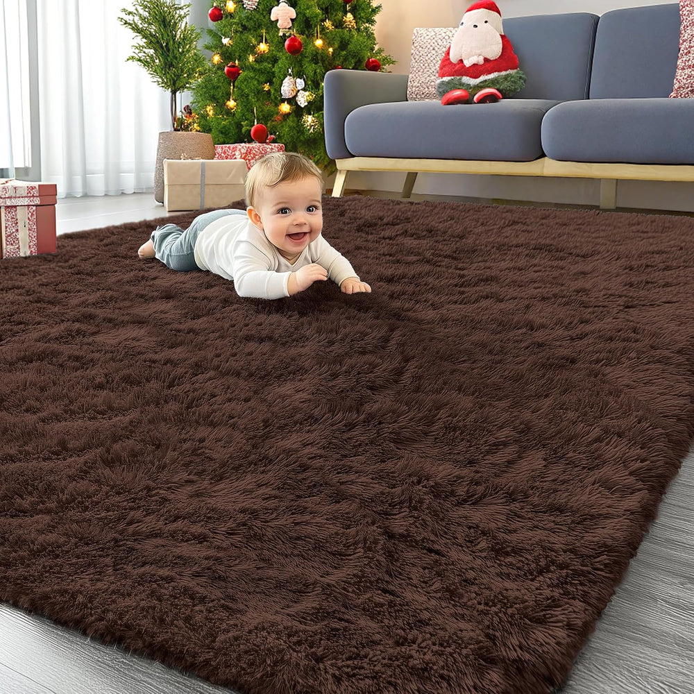OLANLY 8x12 Machine Washable Large Area Rugs