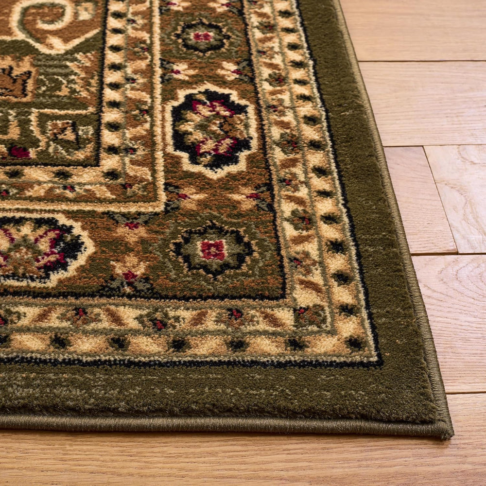 SAFAVIEH Lyndhurst Accent Rug 4x6, Traditional Green LNH338Y