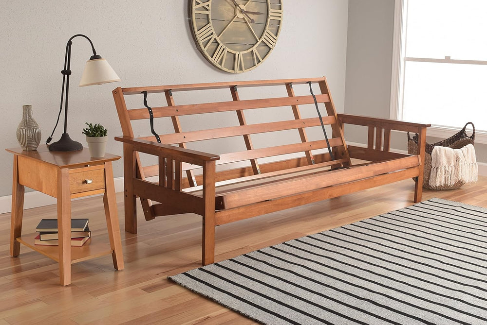 Kodiak Furniture Monterey Futon Set, No Drawers, with Barbados Base and Linen...