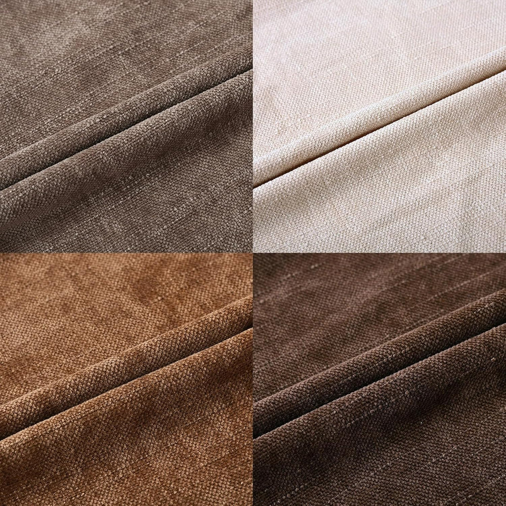 Set of 4 Soft Textured Decorative Throw Pillow Covers 20x20 Inch Cozy Farmhou...