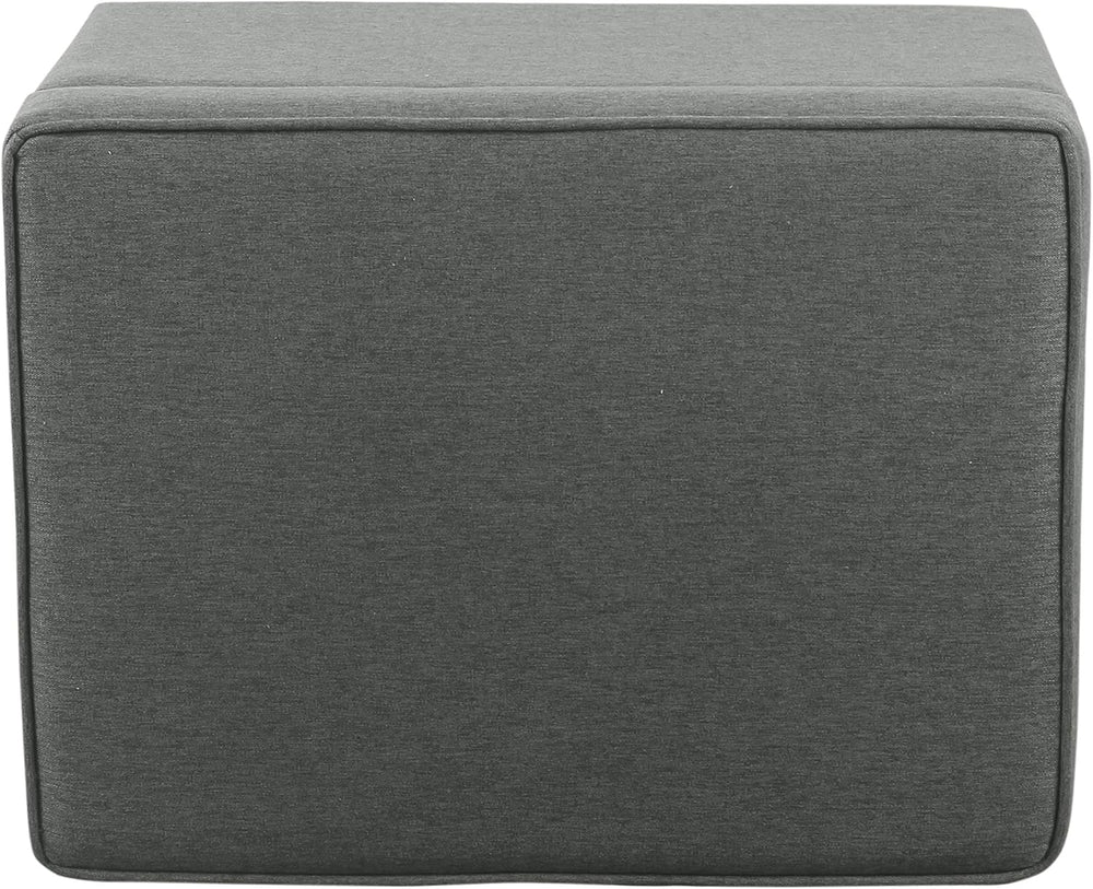 HomePop 24" Storage Ottoman - Gray