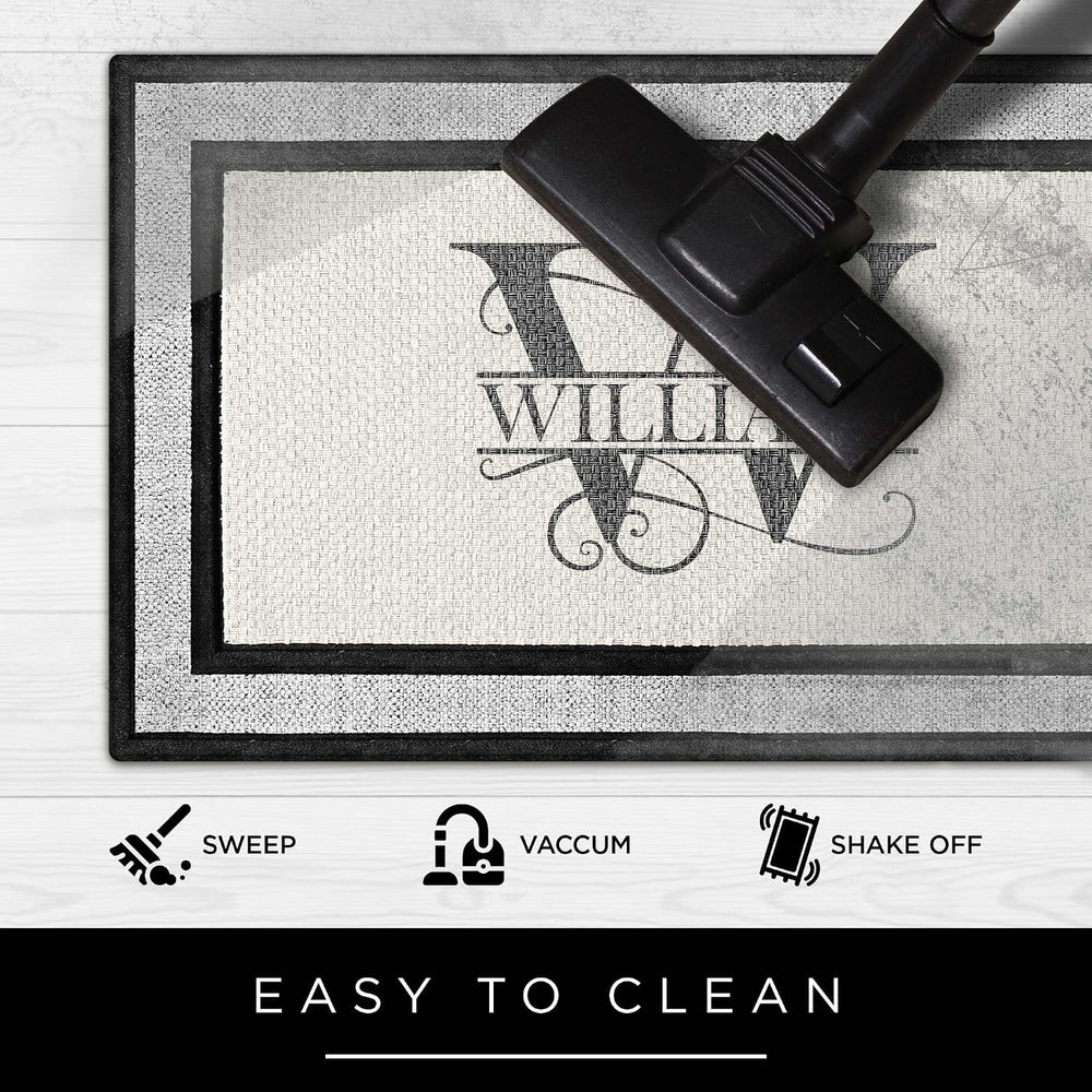 My Sign Center Door Mat, Personalized Doormat,Custom Indoor/Outdoor Monogram ...