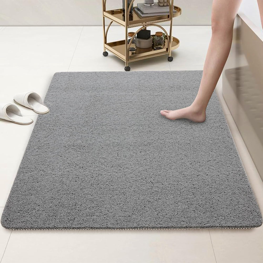 HOMBYS 58 x 44 Extra Large Shower Mat for Shower Stall Tub, Non Slip Bath Mat...