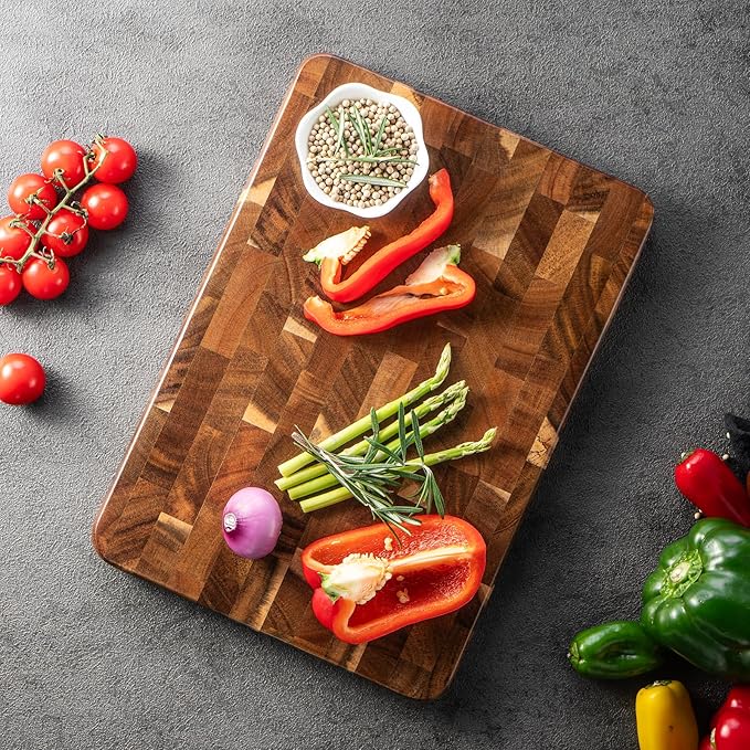 James.F End Grain Cutting Boards, Wooden Cutting Board