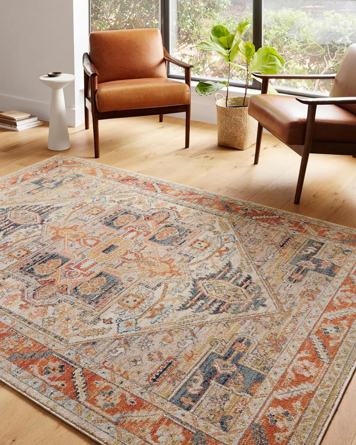 Loloi Jocelyn Sand/Multi 7'-10" x 10' Area Rug