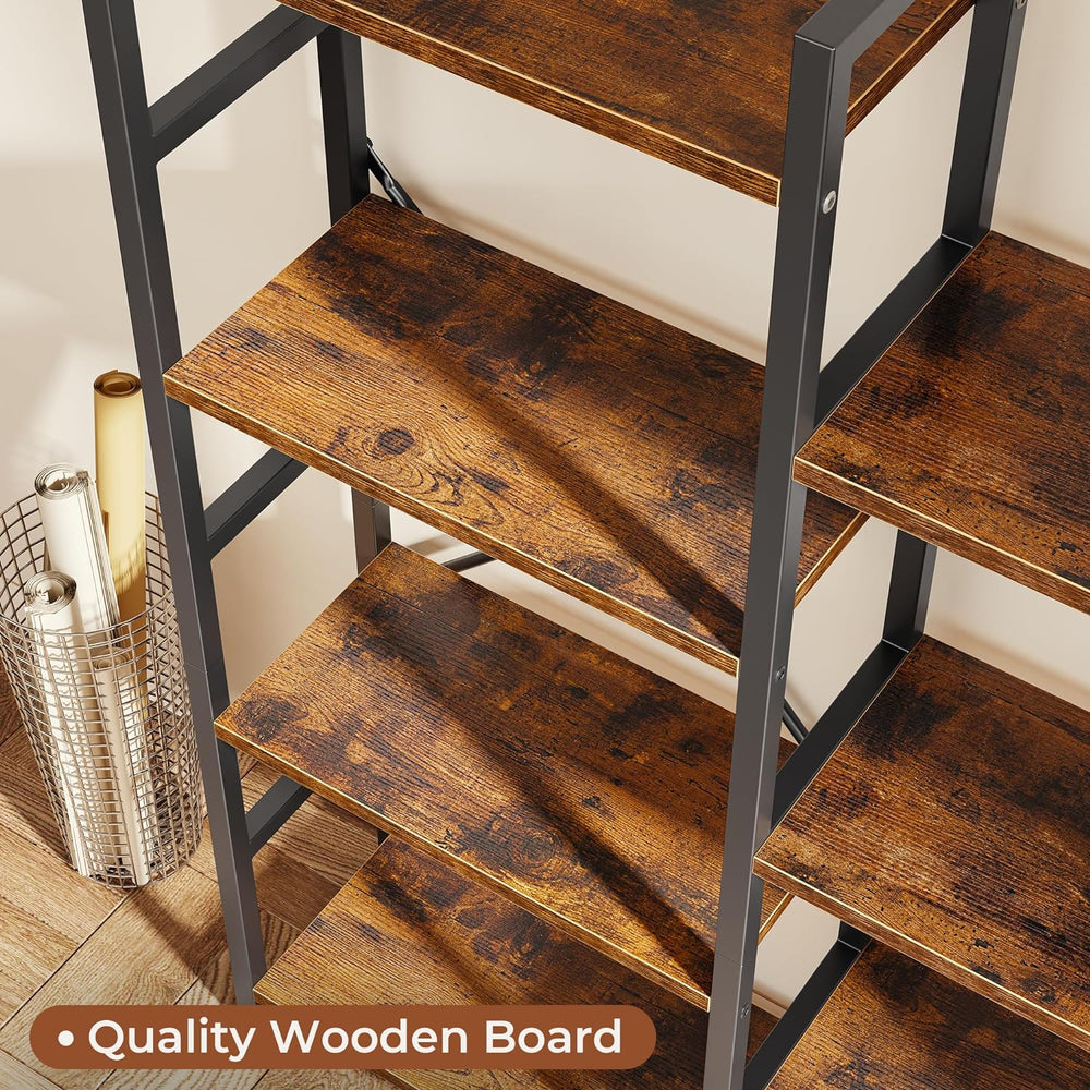 SUPERJARE Triple Bookshelf, Bookcase with 11 Open Display Shelves, Wide Book ...