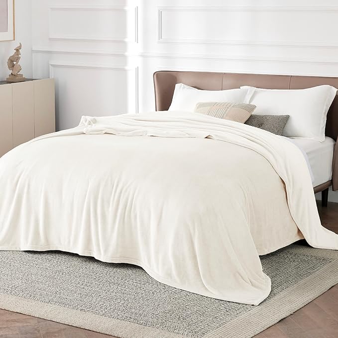 Bedsure GentleSoft Fleece Blanket California King