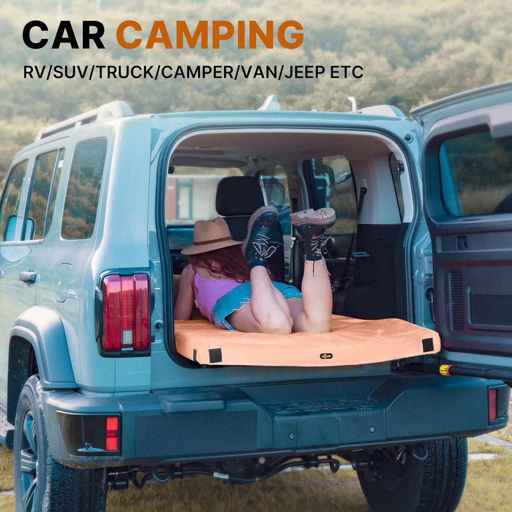 Memory Foam Glamping Roll Up Futon Mattress, Japanese Floor Bed Camping Mattr...