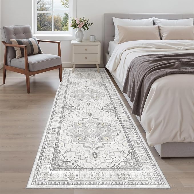 Madane Runner Rug 2'6''x8' Kitchen Runner, Hallway Runner Pri...
