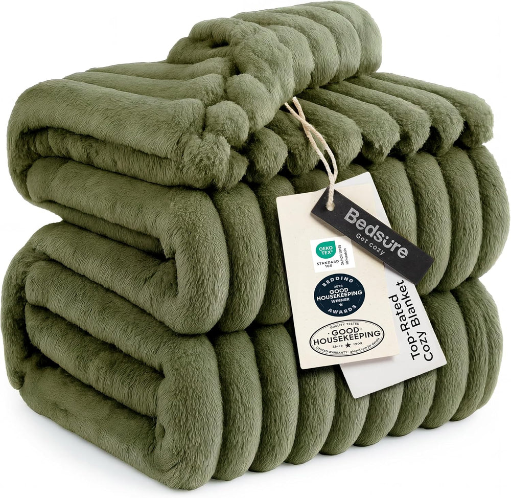 Bedsure GentleSoft California King Size Blanket