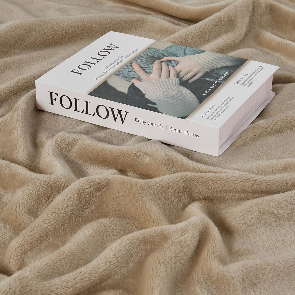 Edenleaf Big Oversized Soft Blanket, Giant Fleece Companion 120x120, Californ...