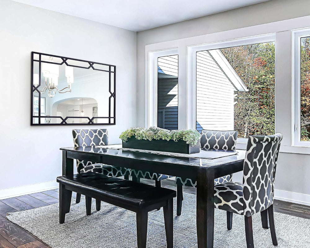 Large Living Room Mirror for Decor, 28" x 40" Rectangle Bathroom Mi...