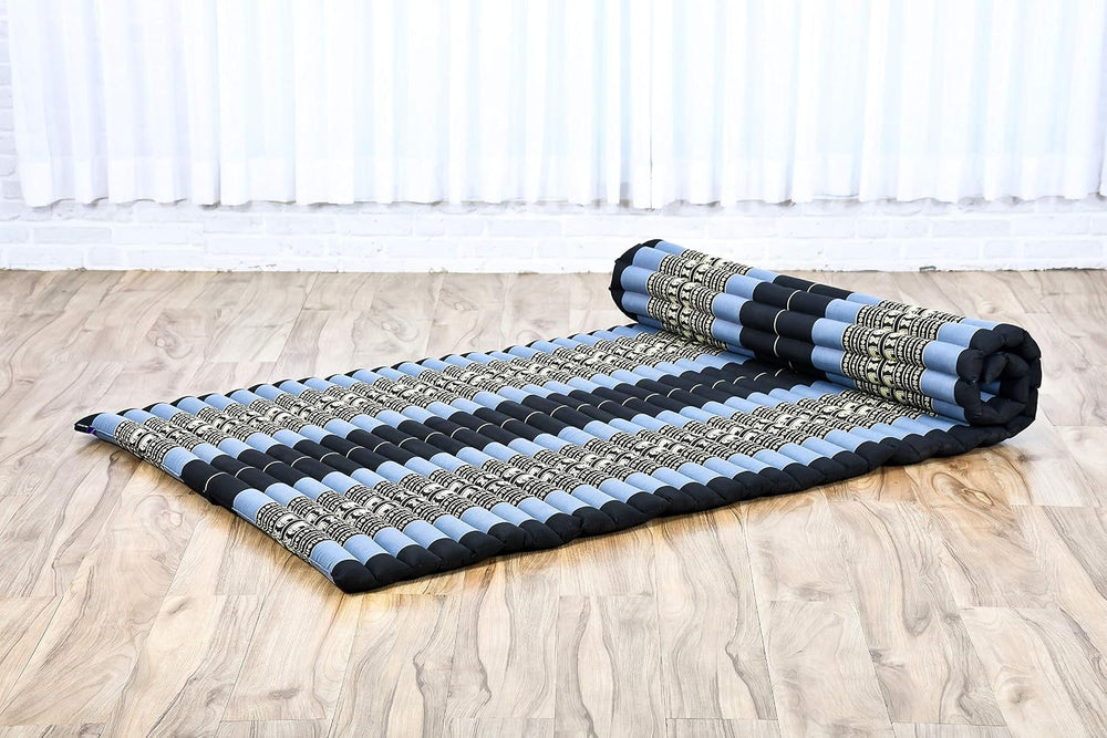 Leewadee - Foldable Floor Mattress - Japanese Roll Up Futon -Trifold Tatami M...