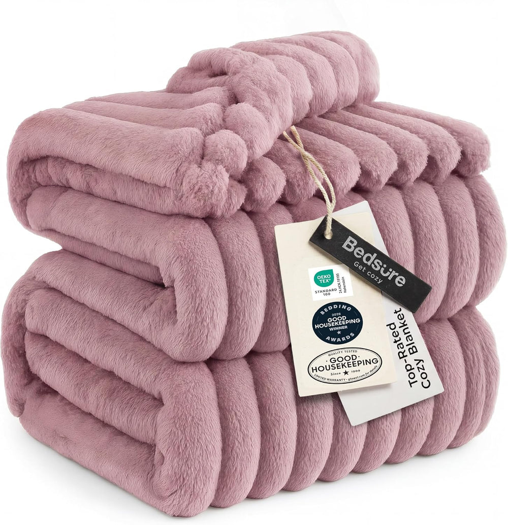Bedsure GentleSoft Pink Full Blanket