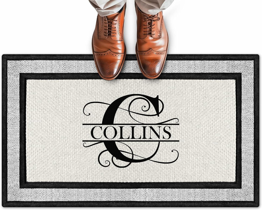 My Sign Center Door Mat, Personalized Doormat,Custom Indoor/Outdoor Monogram ...