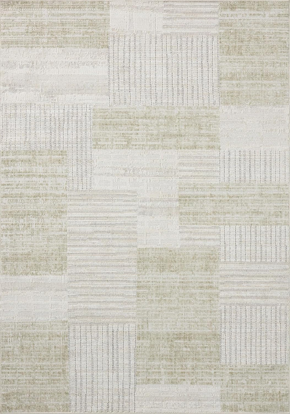 Loloi Roxie Linen/Sage 6'-3" x 9'-3" Area Rug