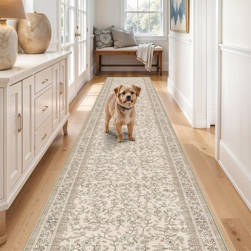 TOPRUUG 2x12 Washable Runner Rug - 12ft Runners