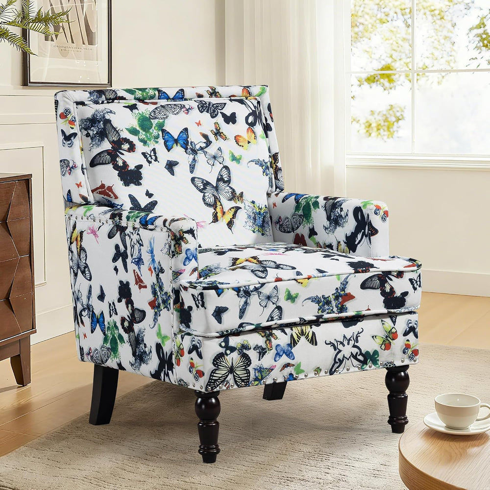 Accent Chair, Modern Comfy Accent Chairs Lounge Arm Chair