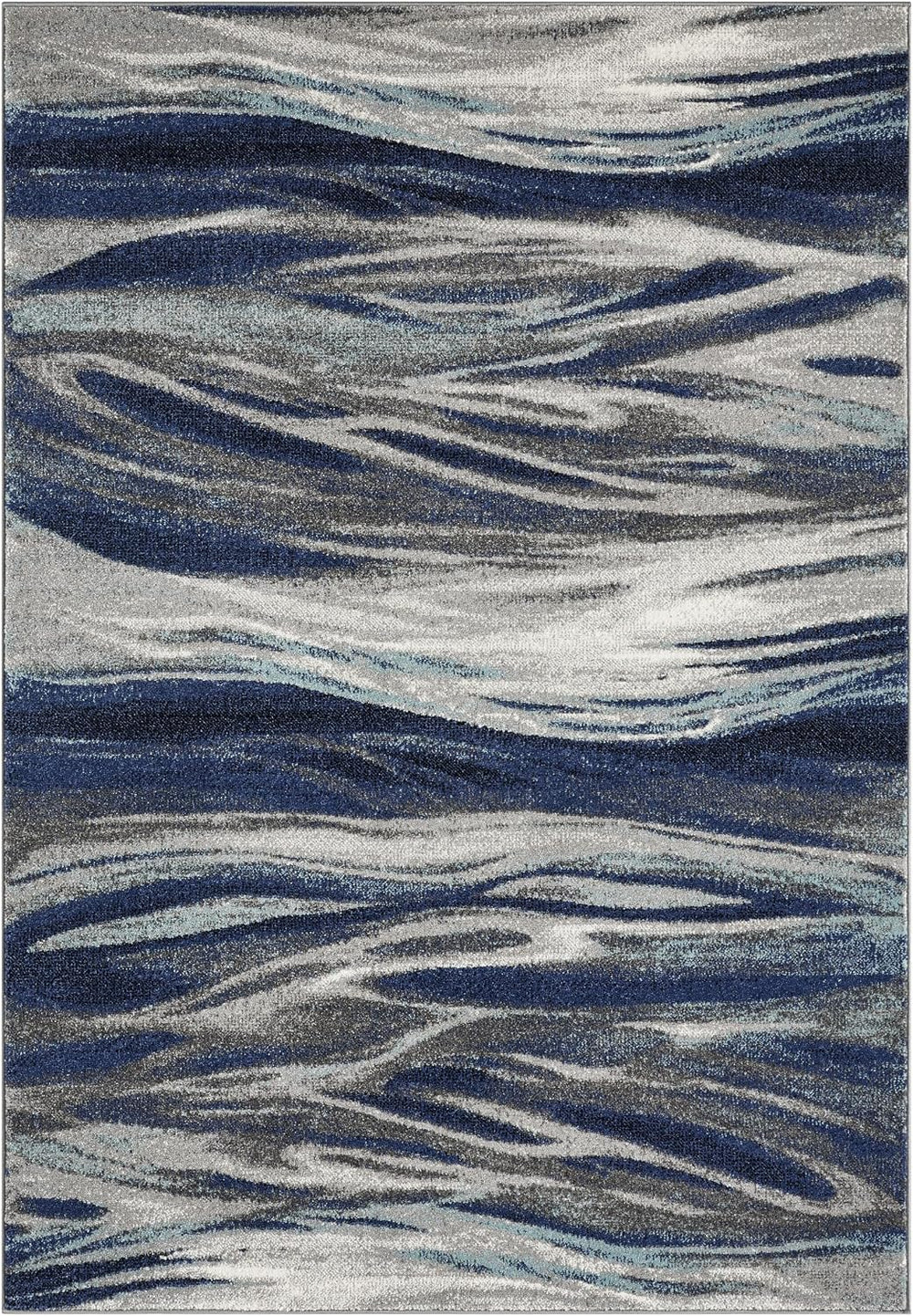 Keen Home Design Abstract Non-Shedding Area Rug, Soft Thick Pile, 12x15